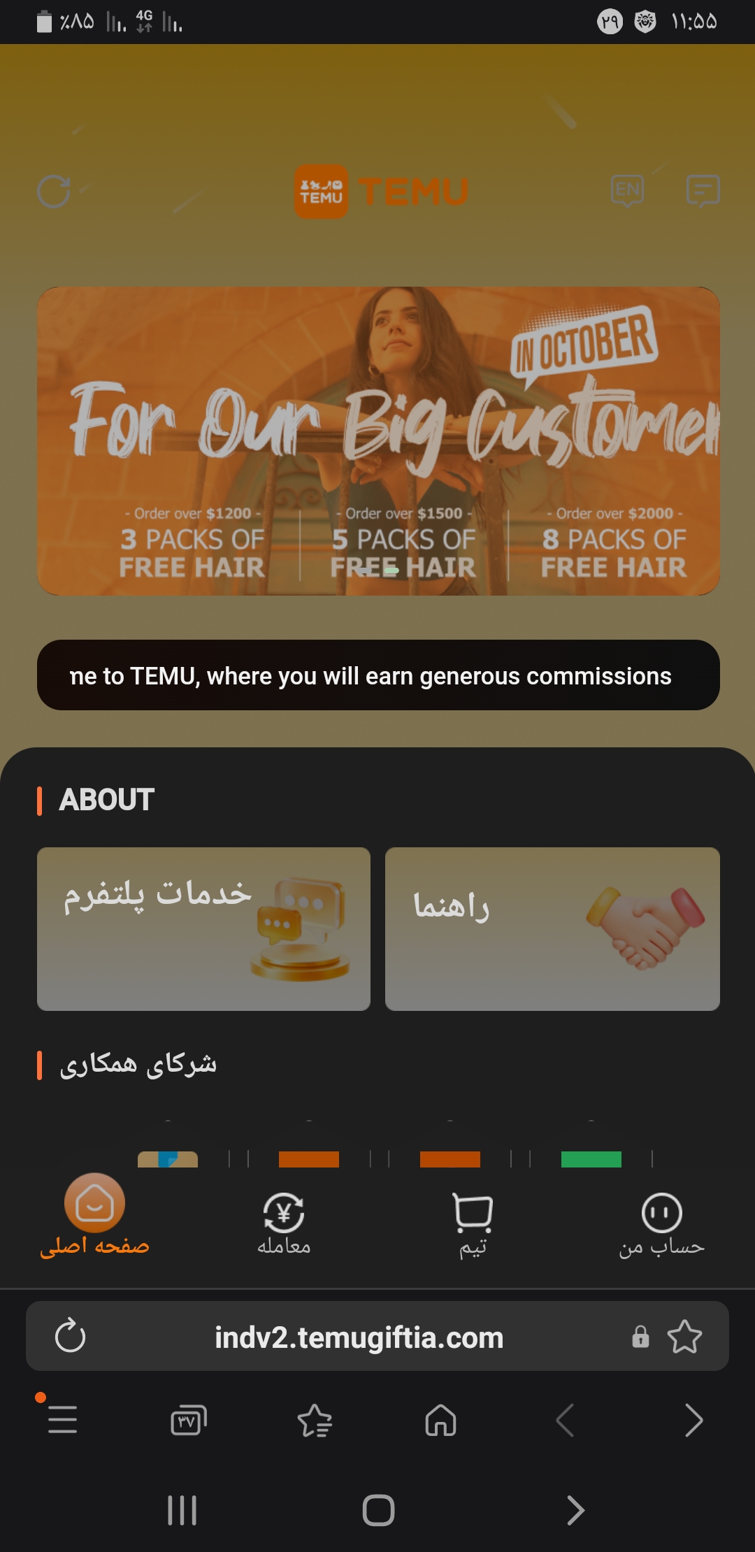 کلاهبرداری تمو